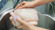مرغ را قبل از پخت نشویید