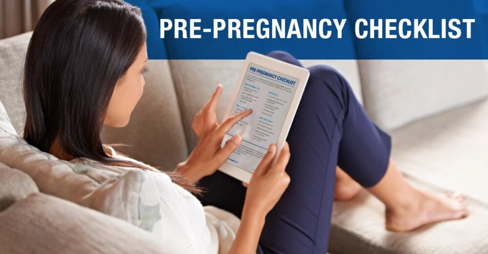 کارهای مهمی که باید قبل از باردار شدن انجام دهید