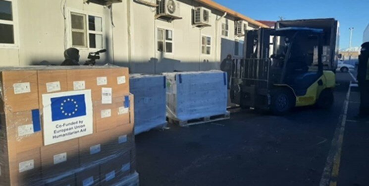 ورود محموله اهدایی واکسن آسترازنکا از کشور اسپانیا به ایران ورود محموله اهدایی واکسن آسترازنکا از کشور اسپانیا به ایران