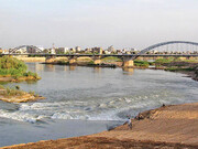 95 درصد فاضلاب شهرهای خوزستان بدون تصفیه به کارون می‌ریزد