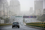 هوای تهران روی مرز آلودگی