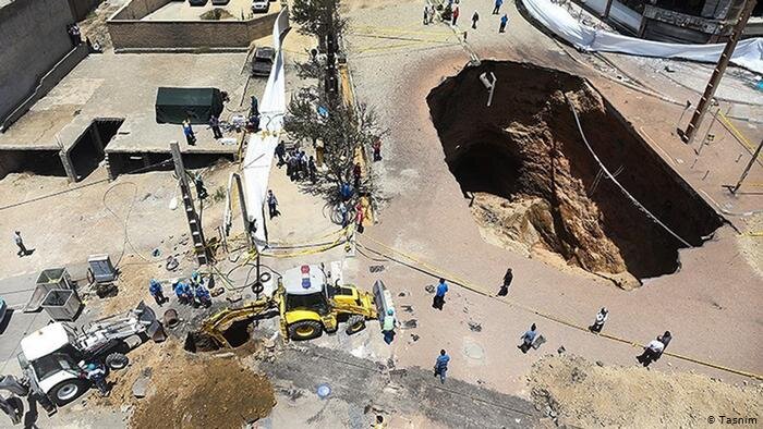 فرونشست در تهران جدی است فرونشست در تهران جدی است
