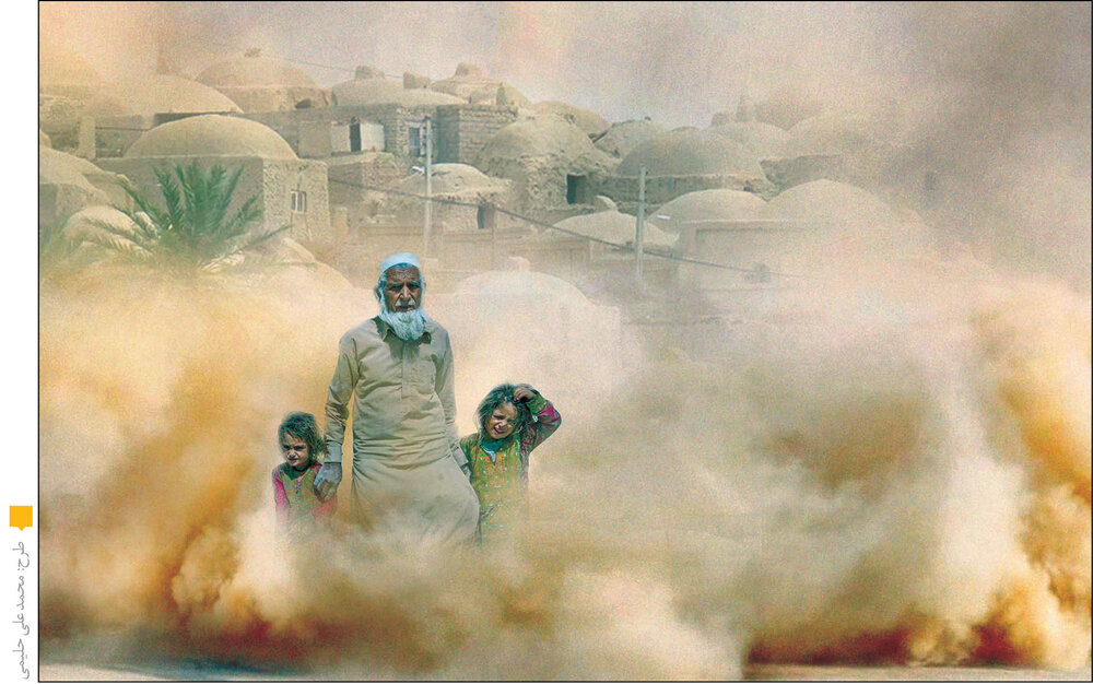 هجوم زودهنگام ریزگردها به آسمان کشور هجوم زودهنگام ریزگردها به آسمان کشور