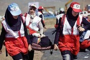 بانوان امدادگر آماده امدادرسانی در مبادی ورودی استان‌ها