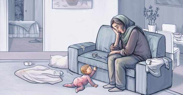 افسردگی بعد از زایمان چقدر طول میکشد؟ افسردگی بعد از زایمان چقدر طول میکشد؟