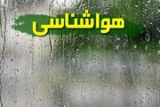 بارش پراکنده در ۸ استان کشور/ افزایش ارتفاع موج در بوشهر و شرق خلیج فارس