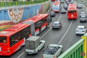 غیبت اتوبوس‌ها تهران را قفل کرد