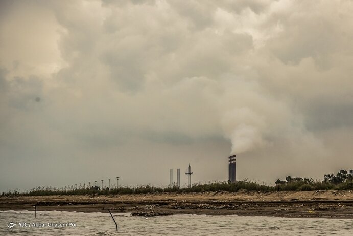 دود مازوت، مازندران را سیاه کرد دود مازوت، مازندران را سیاه کرد