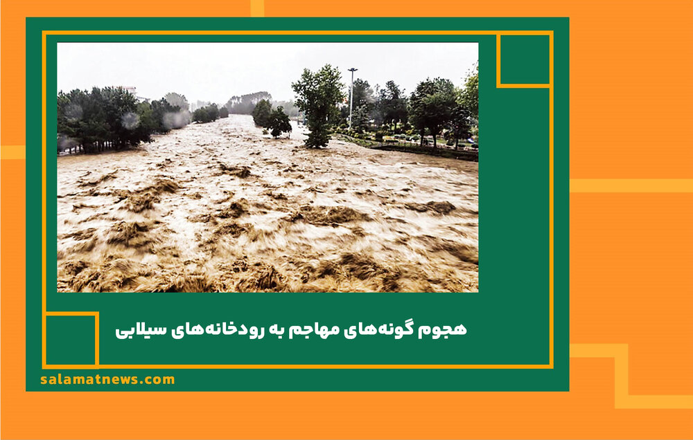 هجوم گونههای مهاجم به رودخانههای سیلابی هجوم گونههای مهاجم به رودخانههای سیلابی