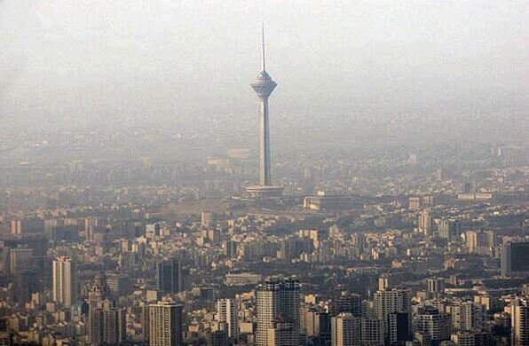 هوای تهران برای گروههای حساس ناسالم شد هوای تهران برای گروههای حساس ناسالم شد