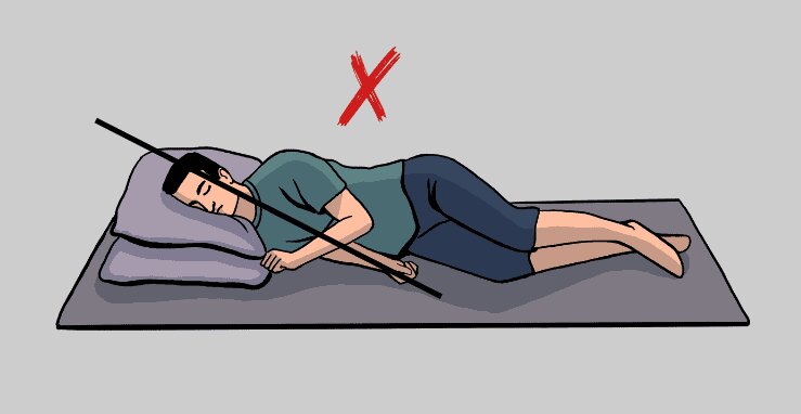 بهترین حالت های خوابیدن برای آرام شدن درد پایین کمر