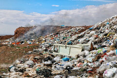 مرکز مدیریت یکپارچه پسماند حجم زباله آرادکوه را کم می‌کند