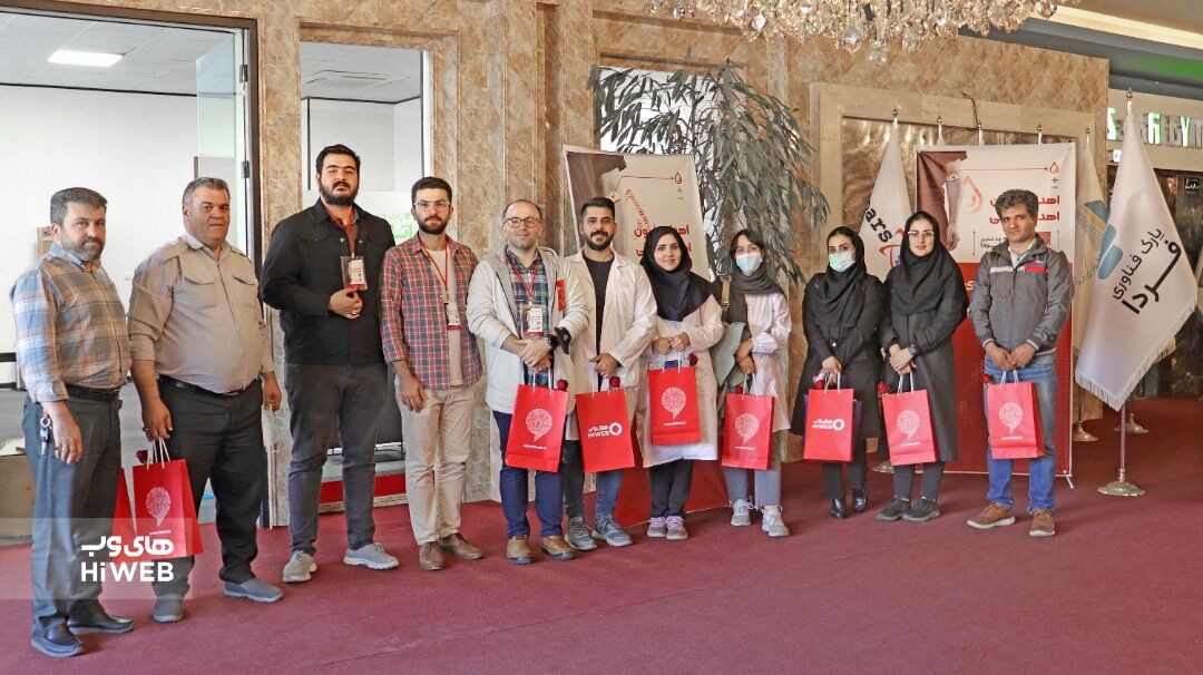 اجرای طرح اهدای خون در پارک فناوری فردا مورد استقبال کارکنان قرار گرفت