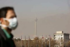 هوای تهران برای تمام گروه‌ها ناسالم است