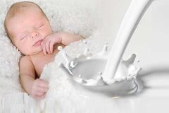 علائم حساسیت نوزادان به شیر