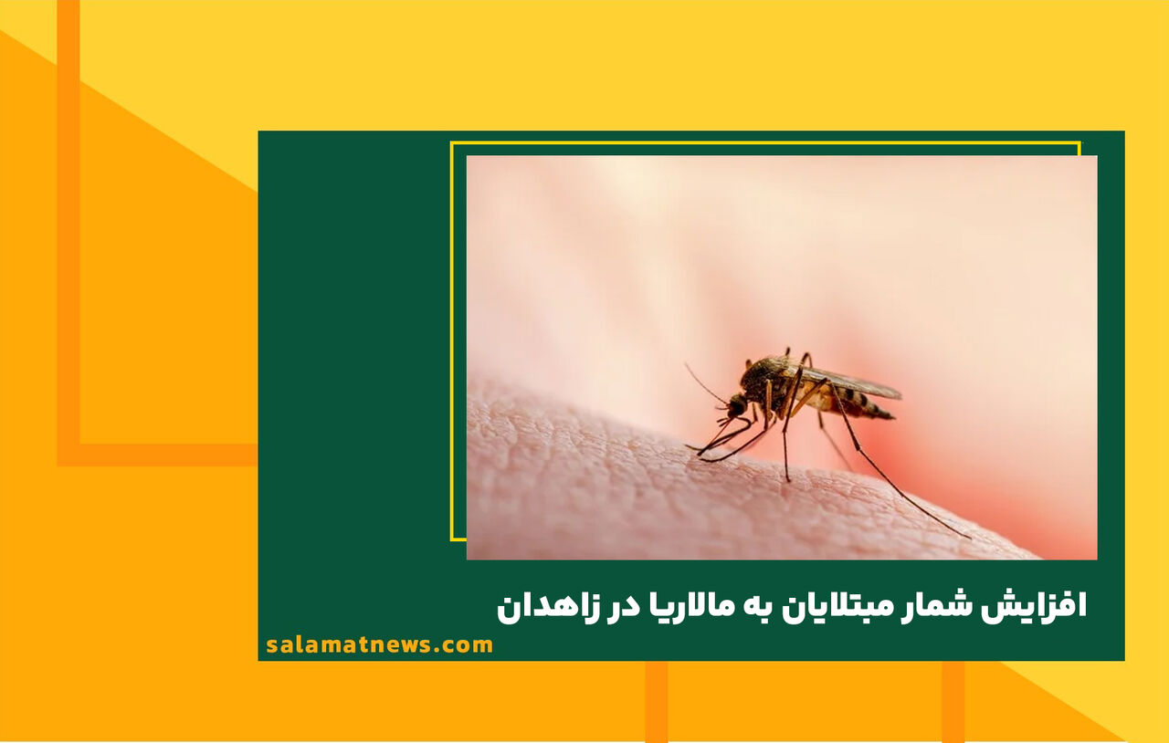 افزایش شمار مبتلایان به مالاریا در زاهدان