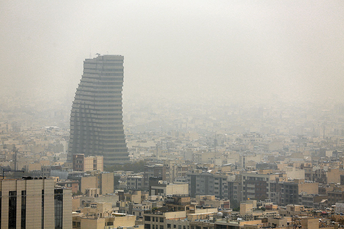 اعلام هشدار نارنجی آلودگی هوا در تهران