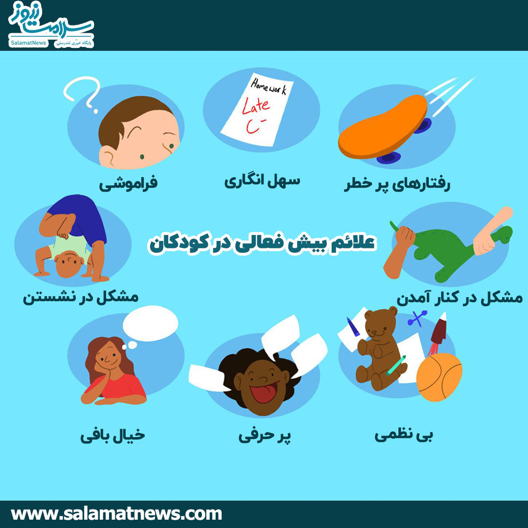علائم بیش فعالی