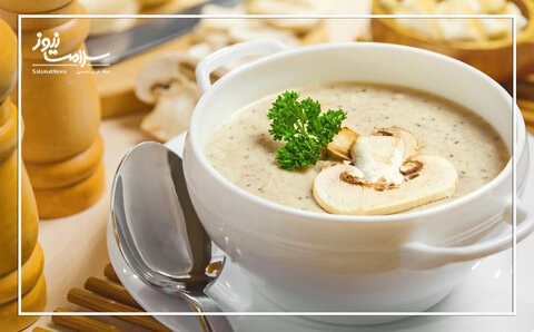 دستور پخت فوری سوپ قارچ برای گرم كردن عصرهای زمستان