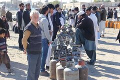 کمیاب‌شدن کپسول‌های گاز در سرمای سیستان و بلوچستان