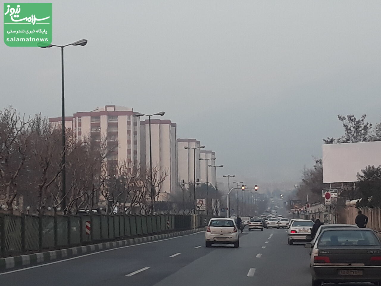 کیفیت هوای تهران همچنان در وضعیت نارنجی