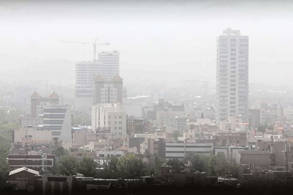 22 ایستگاه سنجش کیفیت هوای تهران در وضعیت «قرمز»