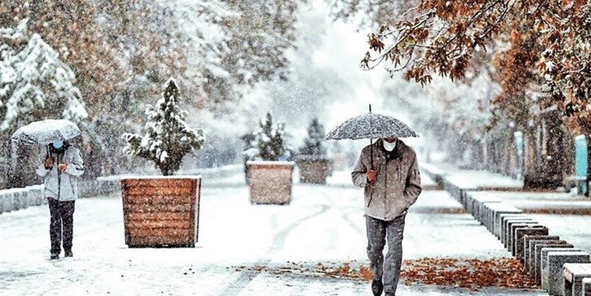 تداوم بارش برف و باران تا روز جمعه در برخی مناطق/ خلیج فارس طوفانی می‌شود