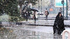 بارش برف و باران در بیش از ۱۵ استان کشور/ افزایش آلاینده‌ها در شهرهای صنعتی