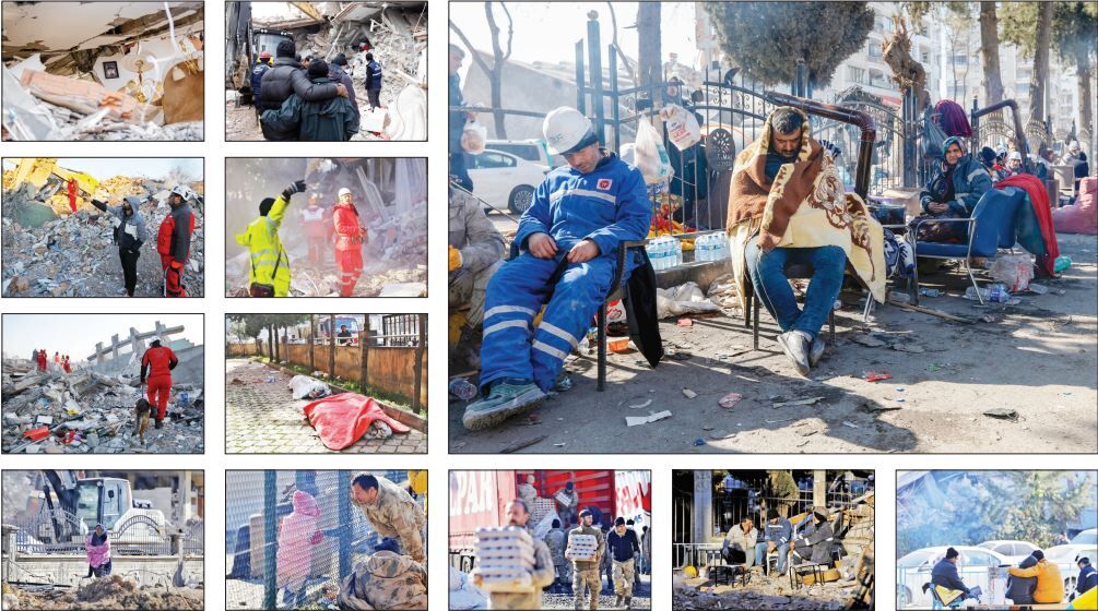 امید کمرنگ زندهیافتن انسانها زیر حجم سنگین بتنها