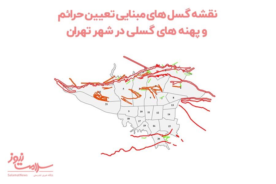 نقاط سفید زلزله در ایران
