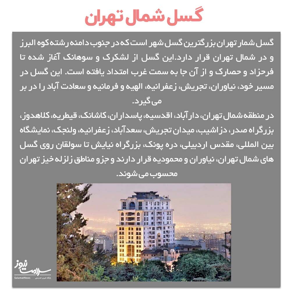 نقاط سفید زلزله در ایران