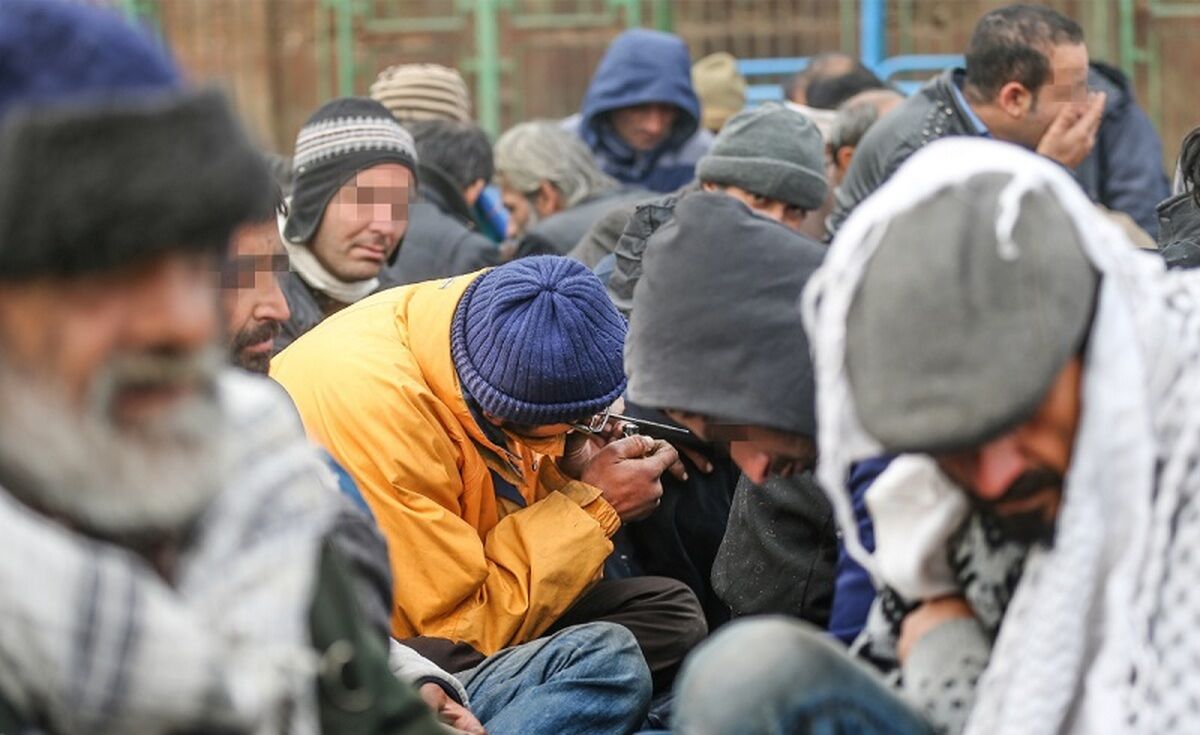 نصف معتادان متجاهر ایران در این استان جمع شده اند نصف معتادان متجاهر ایران در این استان جمع شده اند