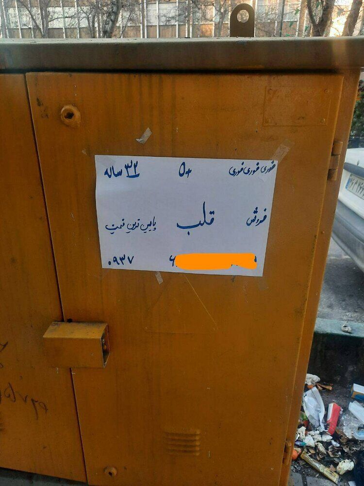 آگهی فروش قلب در تهران آگهی فروش قلب در تهران