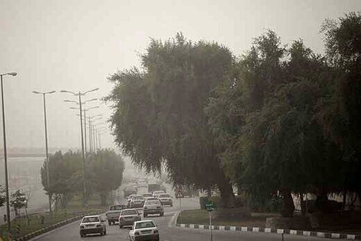 وزش باد شدید درجنوب تهران/ افزایش نسبی دما در روزهای آتی