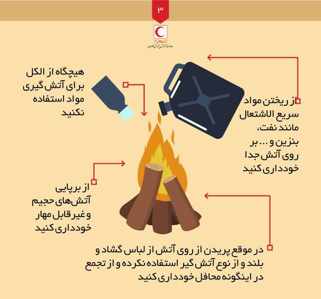 آتش بازی در نزدیکی پمپ بنزین ممنوع