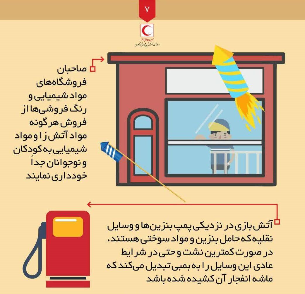 آتش بازی در نزدیکی پمپ بنزین ممنوع