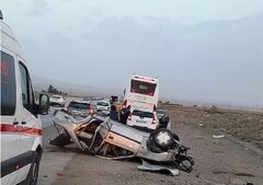 شدیدترین تصادفات در استان‌های فارس، کرمان و خراسان شمالی رخ داده است