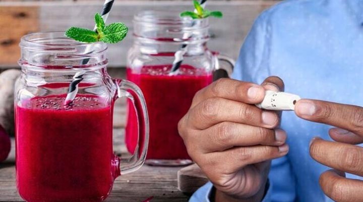 آبمیوه بر قند خون