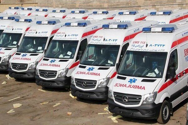 ورود ۱۵۰۰ دستگاه آمبولانس طی امسال و سال آینده به ناوگان اورژانس