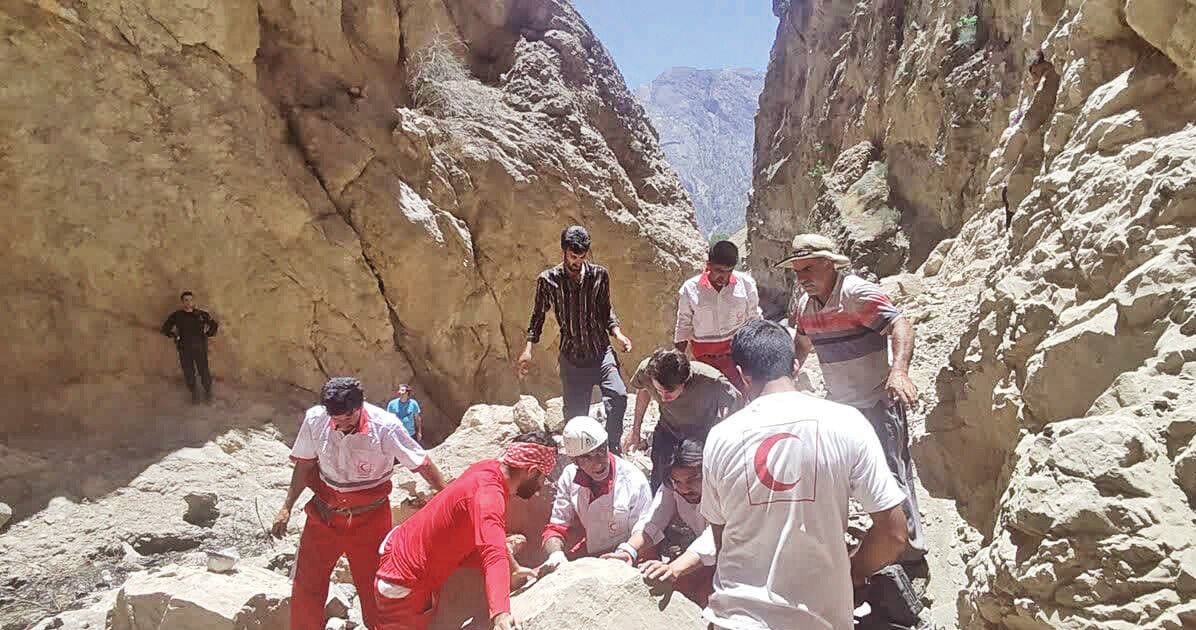 مرگ هولناک 4 طبیعتگرد در ریزش کوه مرگ هولناک 4 طبیعتگرد در ریزش کوه