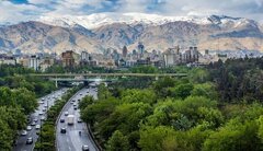 تداوم هوای «قابل قبول» تهران/ افزایش غلظت آلاینده «ازن» طی بعداز ظهر