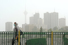 افزایش آلاینده ازن از بعداز ظهر امروز در هوای پایتخت