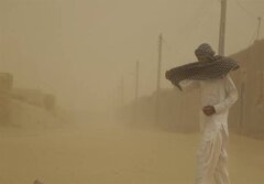 توفان گردو خاک 700 سیستان و بلوچستانی را روانه بیمارستان کرد