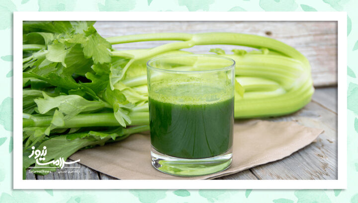 خواص یک لیوان آب کرفس خواص یک لیوان آب کرفس