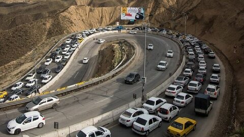 جاده چالوس پس از ۱۴ ساعت انسداد، دوطرفه شد