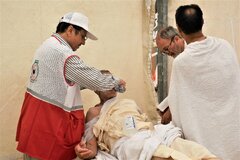 ارائه بیش از ۶۳۸ هزار خدمت درمانی به حجاج در عربستان / ۴۱ زائر ایرانی بستری در مکه