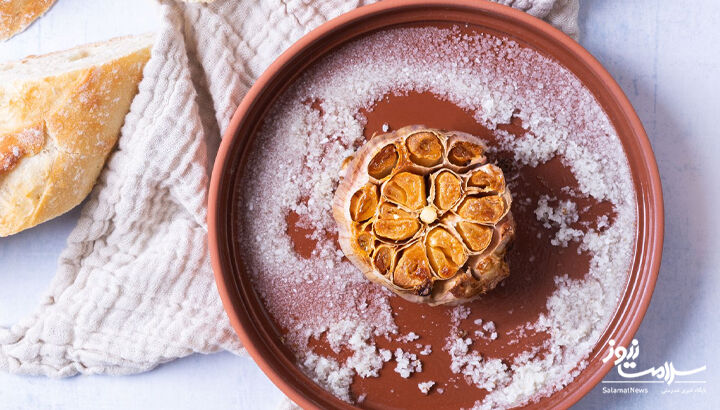 سیر تفت داده شده