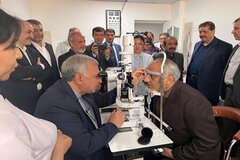 بازدید وزیر بهداشت از بیمارستانی که توسط پزشکان ایرانی در تاجیکستان تاسیس شد
