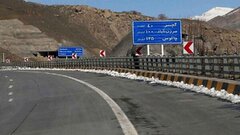 جاده چالوس و آزادراه تهران-شمال تا اطلاع بعدی مسدود است
