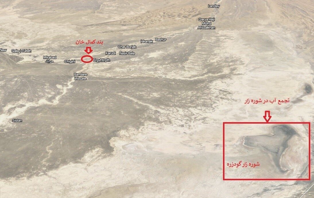 عکس/گزارش ویژه درباره افغانستان و حقابه هیرمند/ تصاویر و دادهها ادعای طالبان را کاملاً بیاعتبار میکند